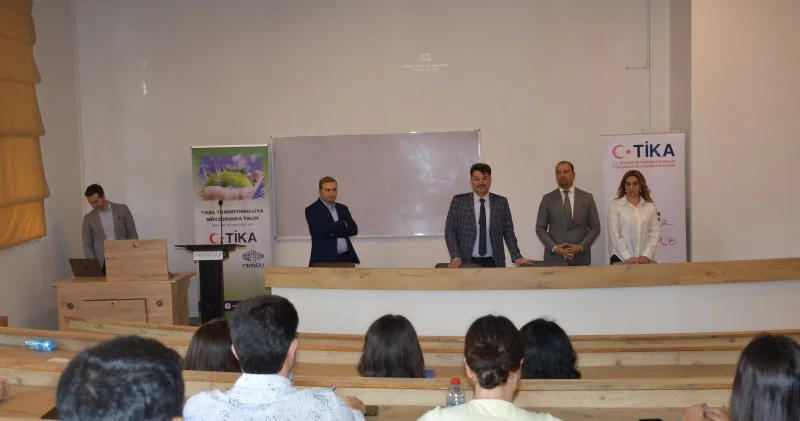 TİKA azərbaycanlı tələbələrə “Yaşıl Keçid” təlimi keçib FOTOLAR