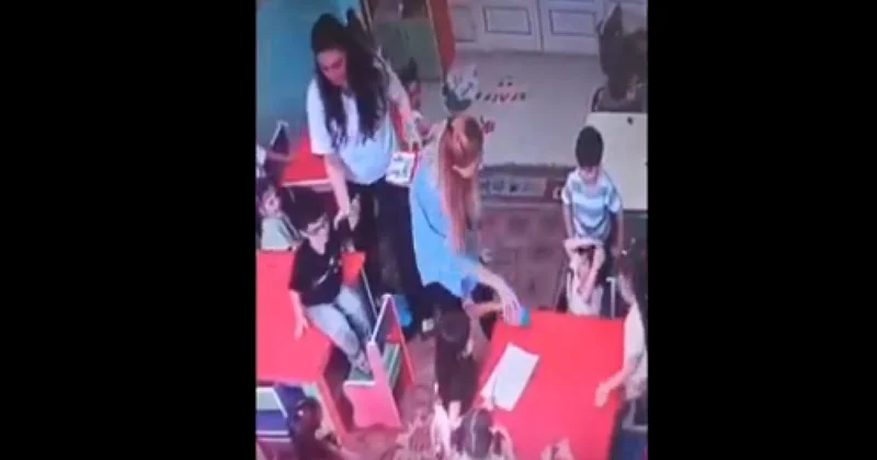 “Kaspi Kids” uşaq bağçasında şiddət VİDEO