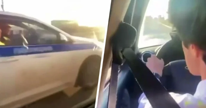 “Son zəng” tədbirindən çıxan yeniyetmələr yol polisi ilə yarışdılar; Saxlanıldılar VİDEO