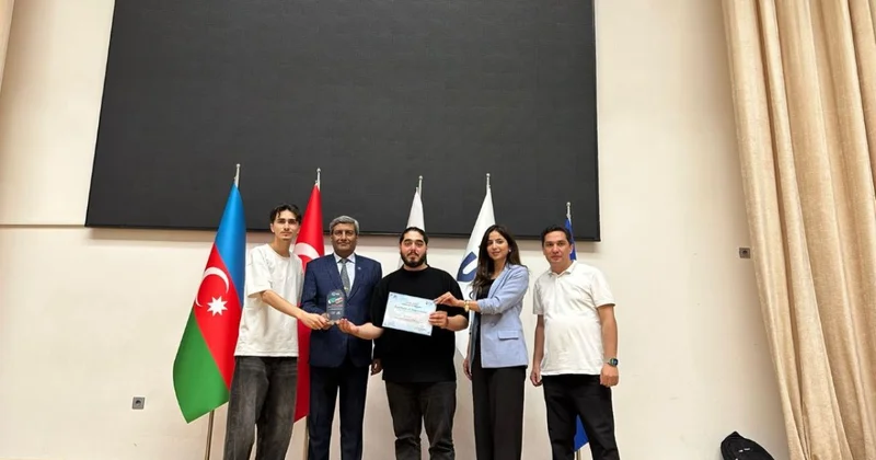 BMU tələbələrinin layihəsi beynəlxalq müsabiqənin finalına vəsiqə qazanıb FOTO