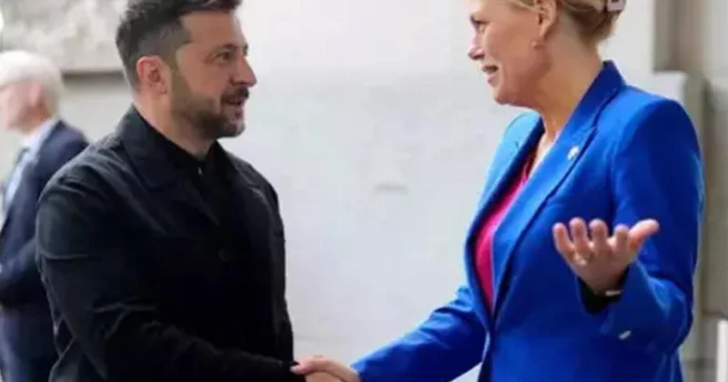 Zelenski uzun müddət sonra ilk dəfə kostyum geyindi FOTO