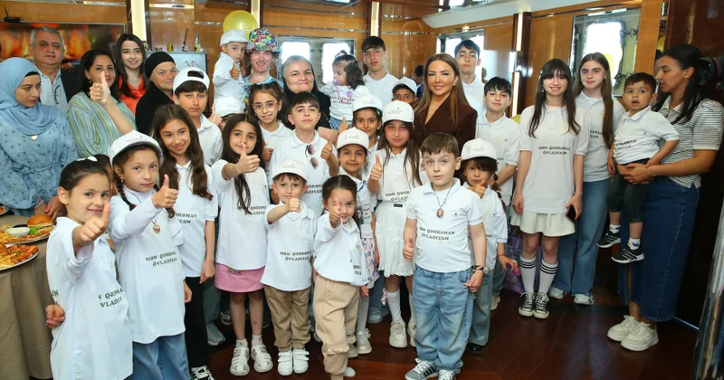 “Mən qəhrəman övladıyam” devizi ilə bir qrup şəhid övladı üçün gəzinti təşkil olunub
