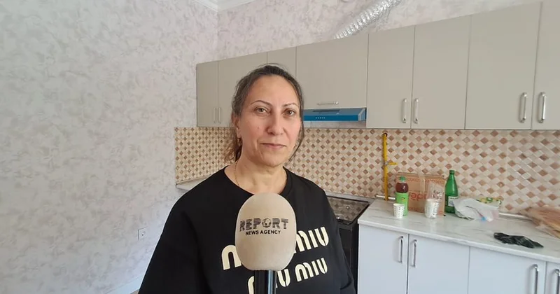 Жительница села Бейлик: Строительство домов дополнило красоту родного края
