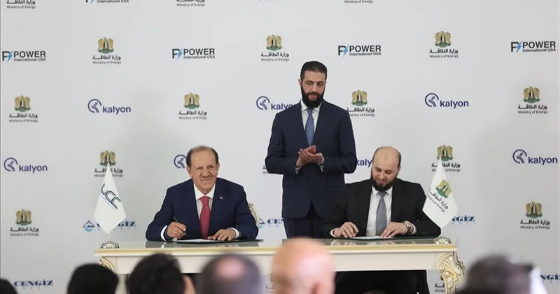 Suriyanın enerji sektoruna 7 milyard dollarlıq investisiya üçün imzalar atıldı