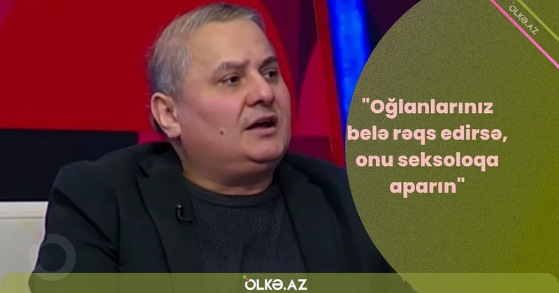 Oğlanlarınız belə rəqs edirsə, onu seksoloqa aparın ŞOK