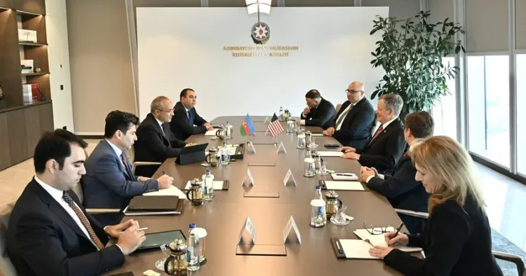Azərbaycanla ABŞ arasında iqtisadi ticarət əlaqələri müzakirə olundu