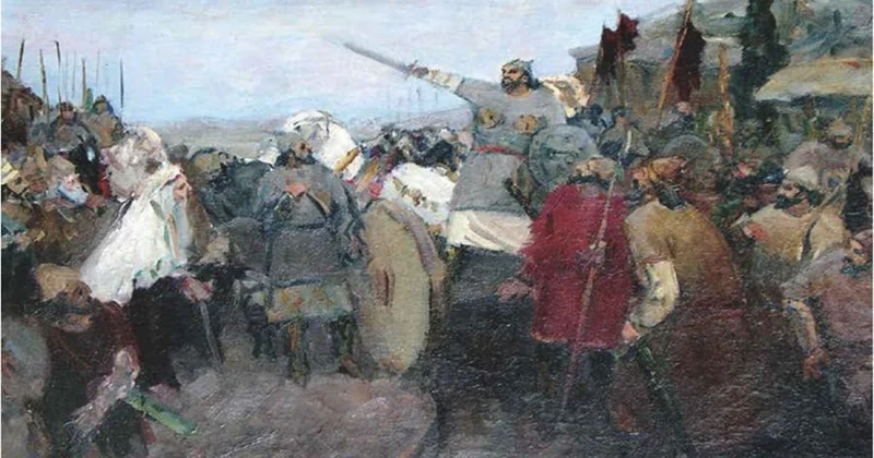 Babək üsyanı ​​​​​​​ Bir rəsmin dedikləri