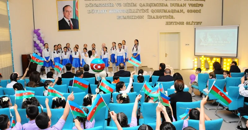 Naftalanda bayram tədbiri “Hər uşaq bir çiçəkdir”