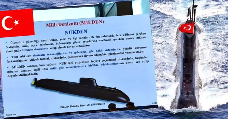 Проект атомной подводной лодки ВМС Турции получил название NÜKDEN ФОТО