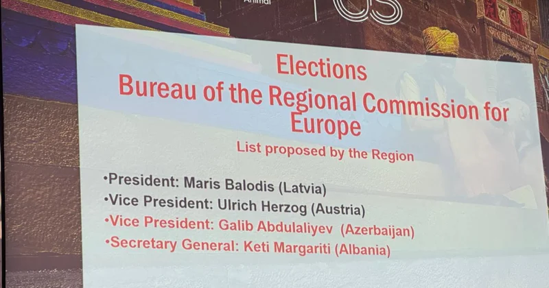 Azərbaycan ÜHST nin Avropa regional komitəsinin vitse prezidenti seçilib YENİLƏNƏCƏK