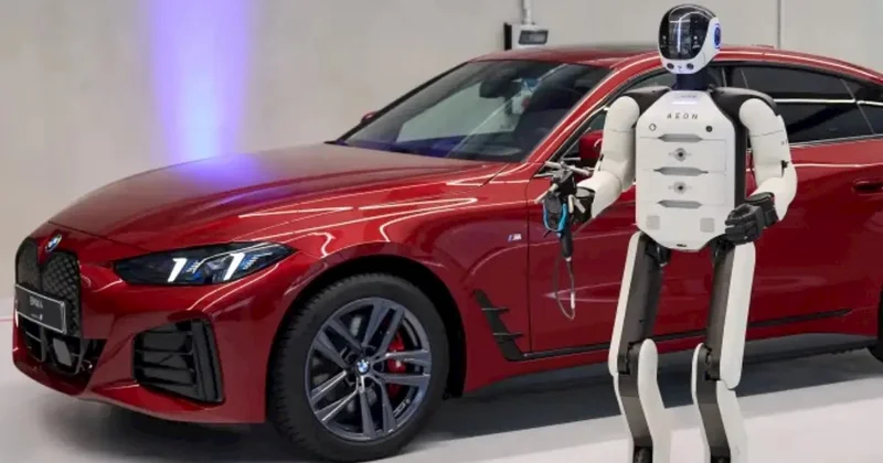 BMW ləri humanoidlər istehsal etməyə başladı