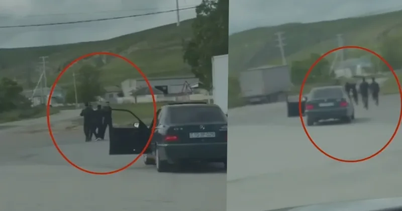 Keçmiş məhkum silahla tutuldu ANBAAN GÖRÜNTÜ