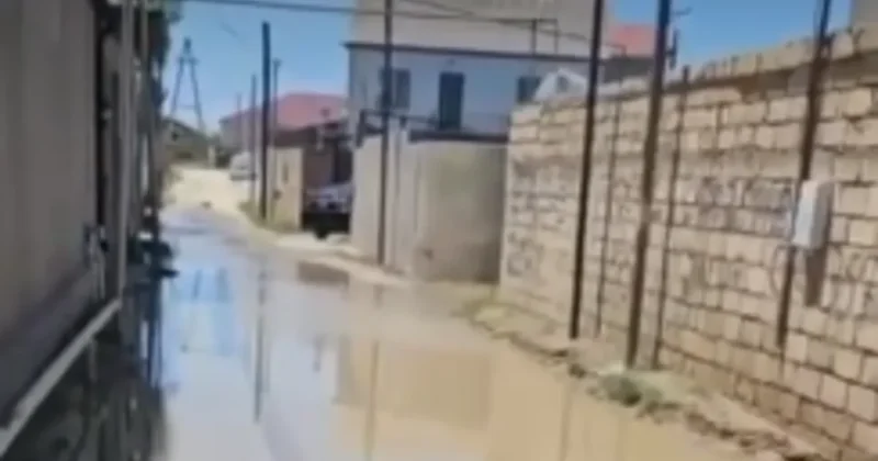 Novxanıda içməli su günlərdir yola axır? ADSEA dan AÇIQLAMA VİDEO