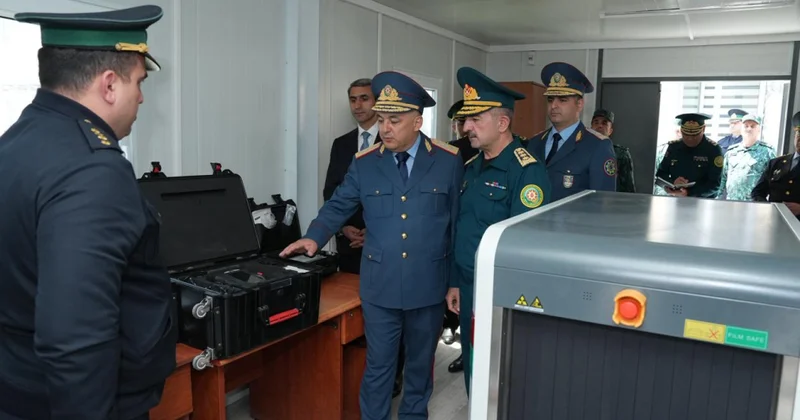 Dəmiryol stansiyalarında sərhəd və gömrük nəzarətinin təşkili yoxlanılıb