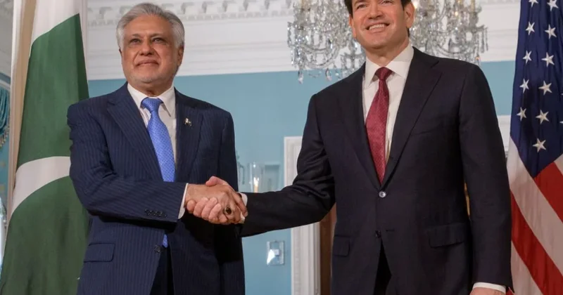 İshaq Dar Vaşinqtonda Rubio ilə Pakistan ABŞ münasibətlərinin inkişafını müzakirə edib