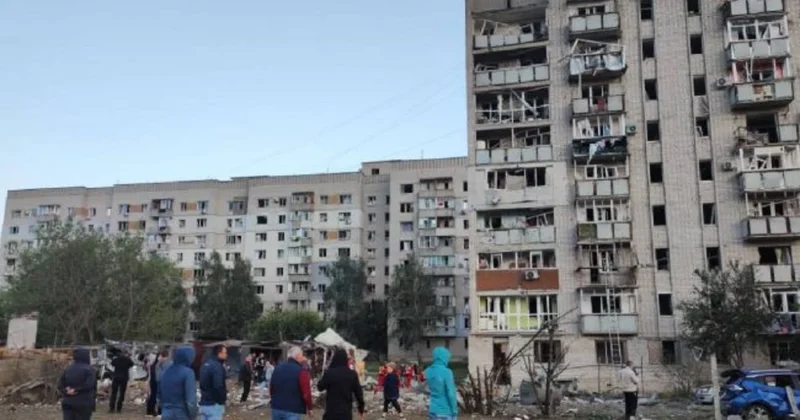 Rusiya Ukraynada yaşayış binalarını vurdu: Yaralananlar arasında uşaqlar da var