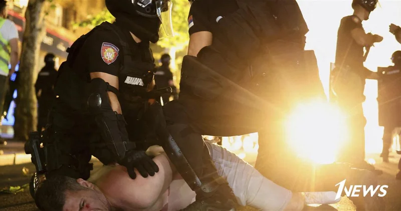 В Сербии задержали 29 участников протестов в Белграде