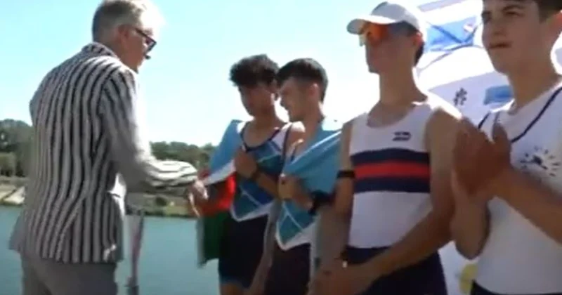 Успех азербайджанских спортсменов в Вене видео