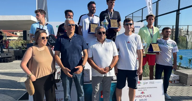 Bakıda Padel tennis üzrə beynəlxalq yarışın qalibləri mükafatlandırılıb FOTO