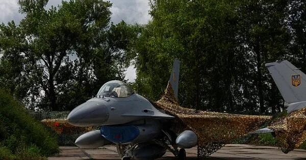 Ukraynanın F 16 sı vuruldu