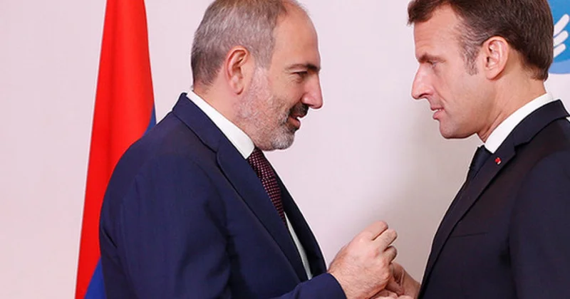 Makron Paşinyanla müzakirə apardı