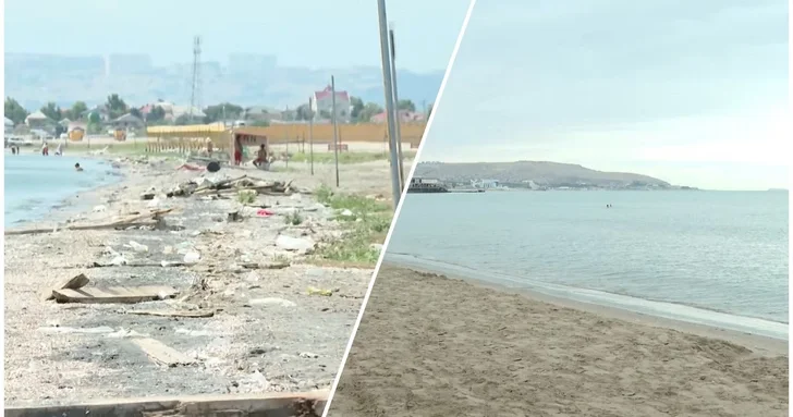 Побережье Каспия в Баку: от грязного Говсана до ухоженного Шихово