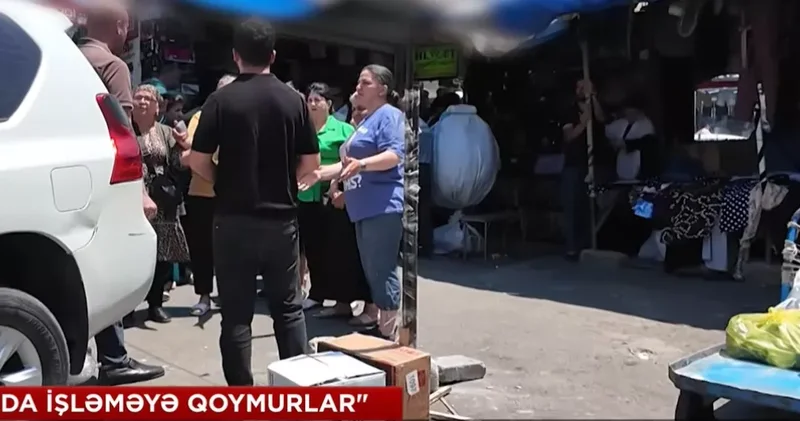 Торговцев бакинского рынка обязали закрыть рабочие места ВИДЕО