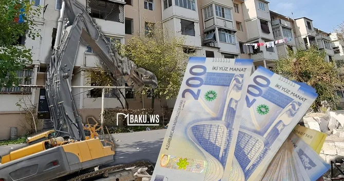Bakıda daha bir ərazidə SÖKÜNTÜ Ağaclara görə də kompensasiya verilir