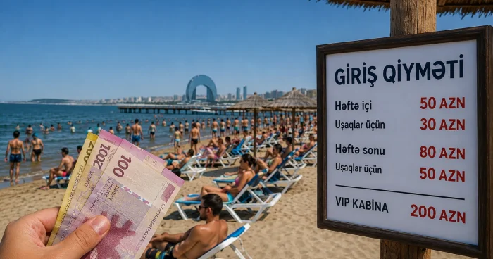 Bakıda çimərliklərin qiyməti əl yandırır ARAŞDIRMA