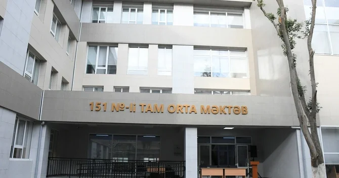 Bakıda yeni məktəb binası tikilir 624 şagird oxuyacaq