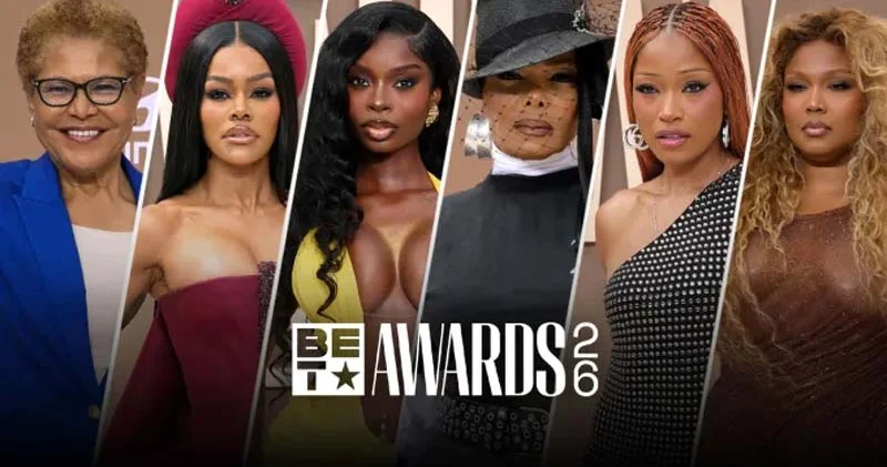 BET Awards 2026: Los Ancelesdə qırmızı xalının ən parlaq obrazları (FOTOLAR)