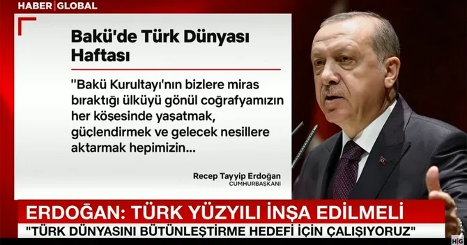 Haber Global Bakıda keçirilən Türk Dünyası Həftəsi barədə süjet hazırlayıb