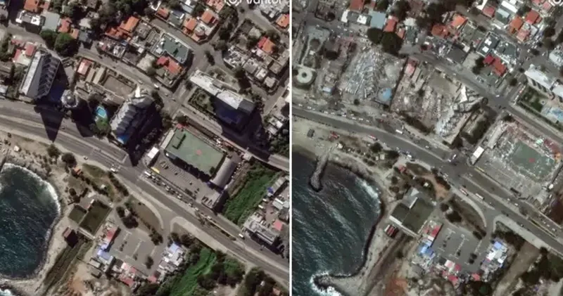 Peyk görüntüləri Venesueladakı dağıntıların miqyasını göstərdi (FOTO)