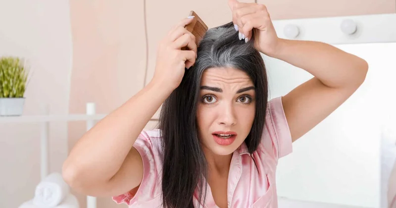 Sodayla ağ saç probleminə ev şəraitində həll yolları