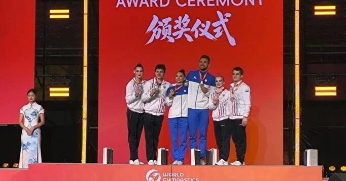 Азербайджанские гимнасты выиграли "золото" Кубка мира в Китае ФОТО