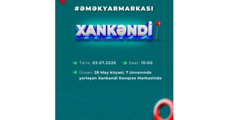 Xankəndidə keçiriləcək növbəti əmək yarmarkasında 120 dən çox vakansiya təqdim olunacaq