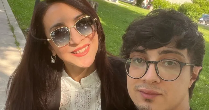 Oğlunu görmək üçün Ərzuruma getdi Fotolar