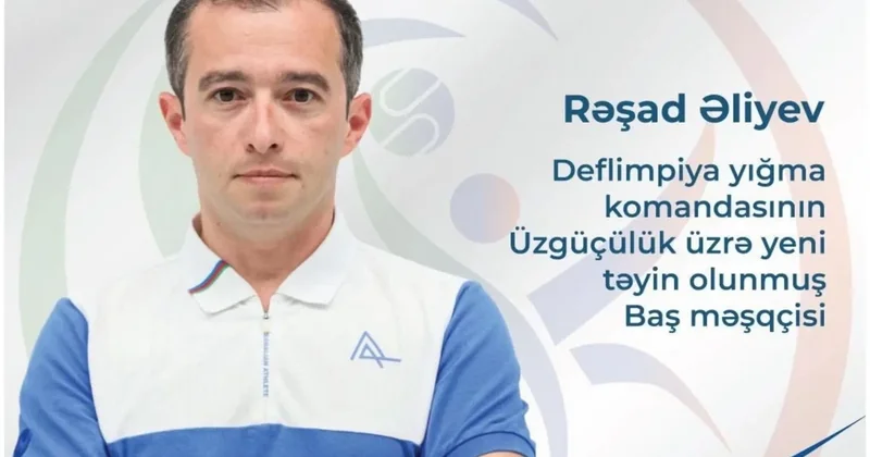 Azərbaycanın deflimpiya üzrə üzgüçülük millisinin baş məşqçisi bəlli olub
