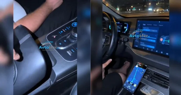 “BYD”də qəribə nasazlıq; sürücü bunu edəndə bütün panel donur VİDEO