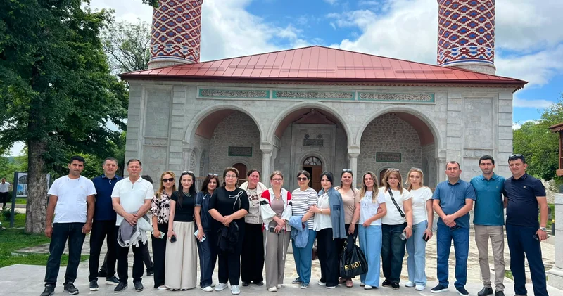 YAP Samux rayon təşkilatının fəalları tarixi Zəfərin izləri ilə FOTO