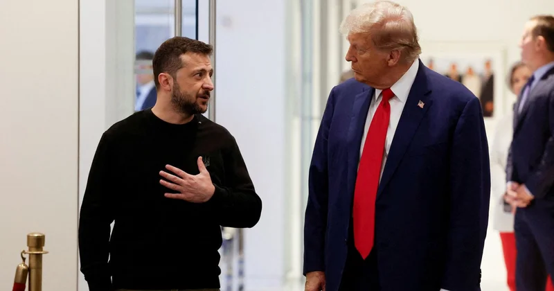 Zelenski Rusiya ilə bağlı daha sərt mövqeyə görə Trampa təşəkkür edib