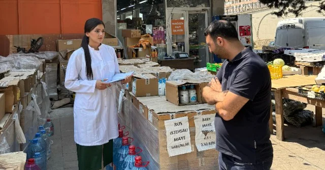 Ticarət və satış şəbəkələrində monitorinqlər keçirilir FOTOLAR