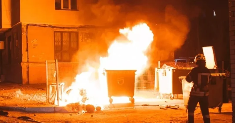 Пожар в Баку из за окурка: МЧС бьет тревогу