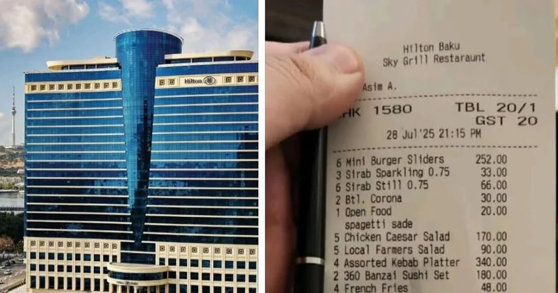 “Hilton Baku”dakı qiymətlər turistləri təəccübləndirdi FOTO