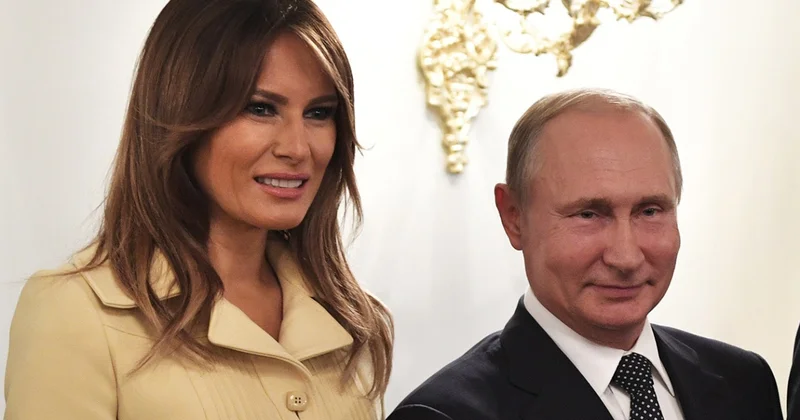 Putin Melaniyanın xoşuna gəlir Tramp