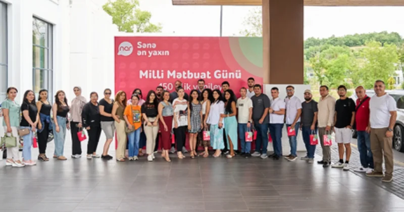 Nar milli mətbuatın 150 illiyini media nümayəndələri ilə qeyd edib