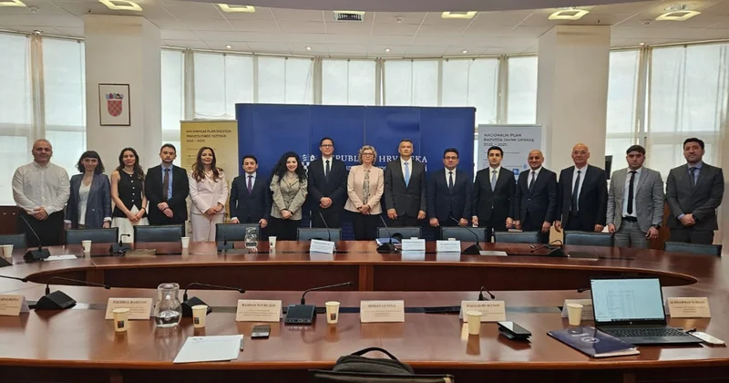 Nümayəndələrimiz Xorvatiyada rəqəmsal təhlükəsizlik sahəsində təcrübə mübadiləsi ediblər