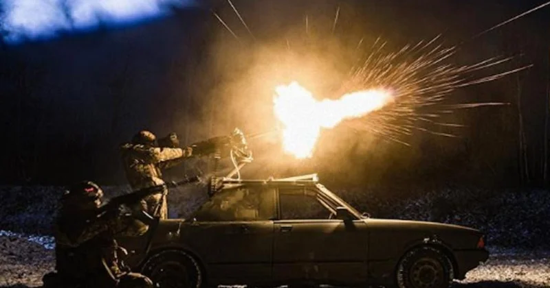Массовая атака российских дронов