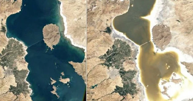 Urmu gölünün qurudulması davam etdirilir RƏY