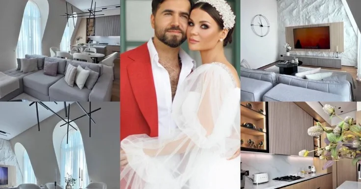 Çingiz ilk dəfə evini nümayiş etdirdi Video